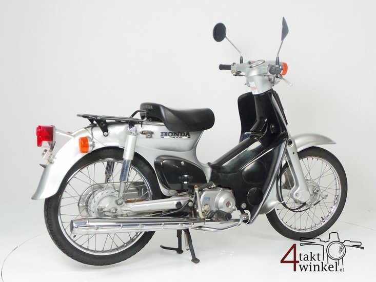 VERKAUFT ! Honda C50 NT Japanese, silver, 12274 km, with papers