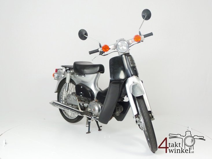 VERKAUFT ! Honda C50 NT Japanese, silver, 12274 km, with papers