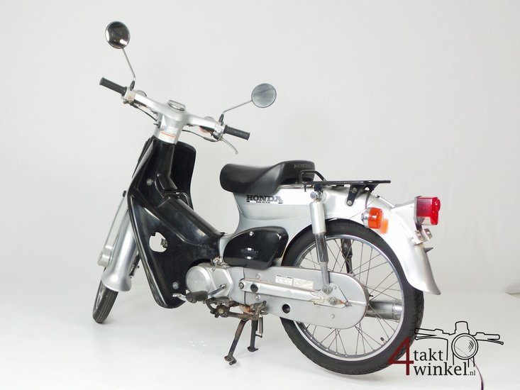 VERKAUFT ! Honda C50 NT Japanese, silver, 12274 km, with papers