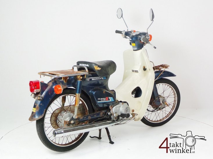 VERKAUFT Honda C50 NT Japans, blue, fixer upper