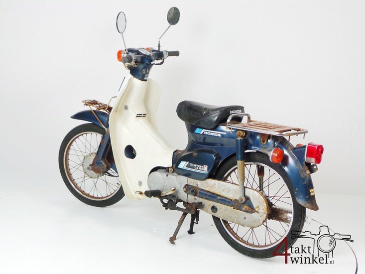 VERKAUFT Honda C50 NT Japans, blue, fixer upper