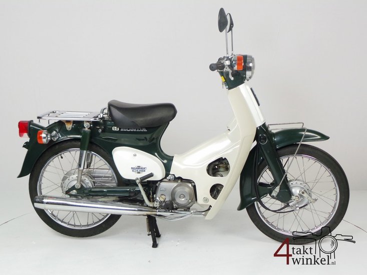 VERKAUFT ! Honda C50 NT Japanese, green, 6159 km