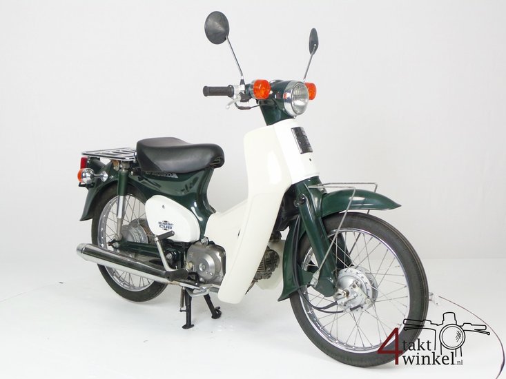 VERKAUFT ! Honda C50 NT Japanese, green, 6159 km