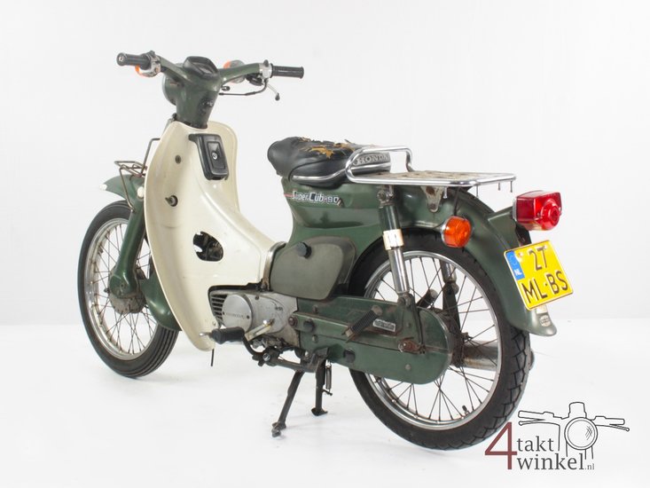 VERKAUFT! Honda C90 K1 Japanese, 51468 km, green, with papers! 