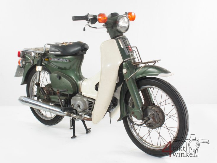 VERKAUFT! Honda C90 K1 Japanese, 51468 km, green, with papers! 