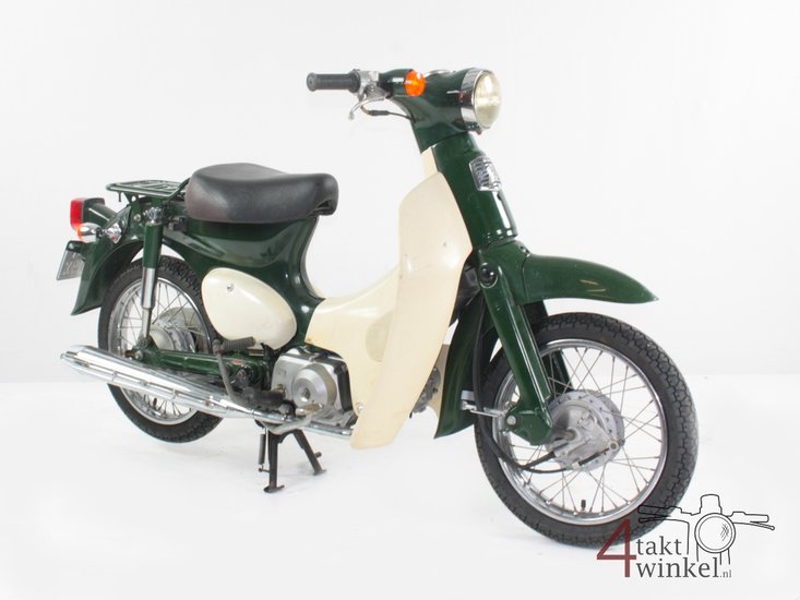 VERKAUFT  !! Honda Little cub, Japanese, Green, 7732km, with papers