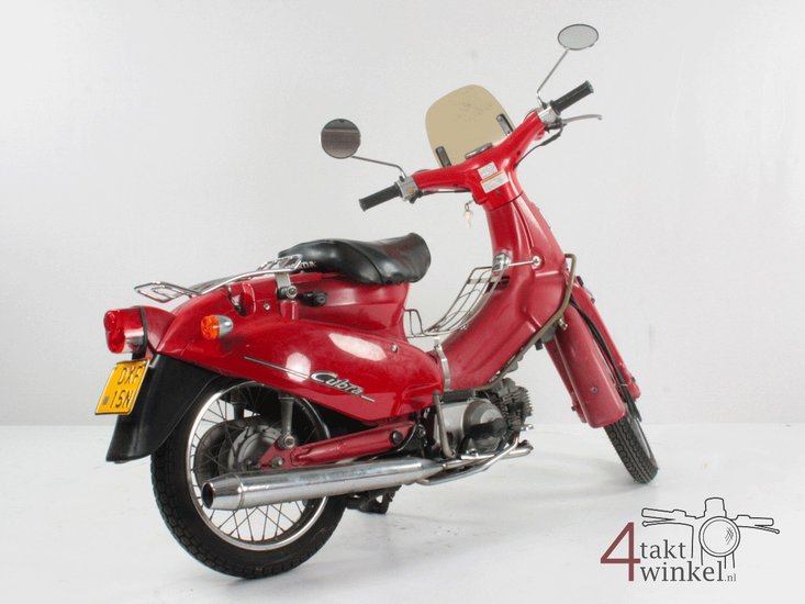 VERKAUFT! Honda Little Cubra 50, red, 19851 km, with papers