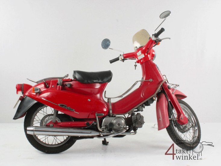 VERKAUFT! Honda Little Cubra 50, red, 19851 km, with papers