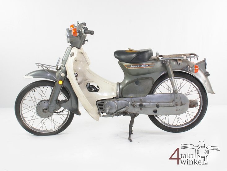 VERKAUFT ! Honda C70 K1 Japanese, gray, 10406 km