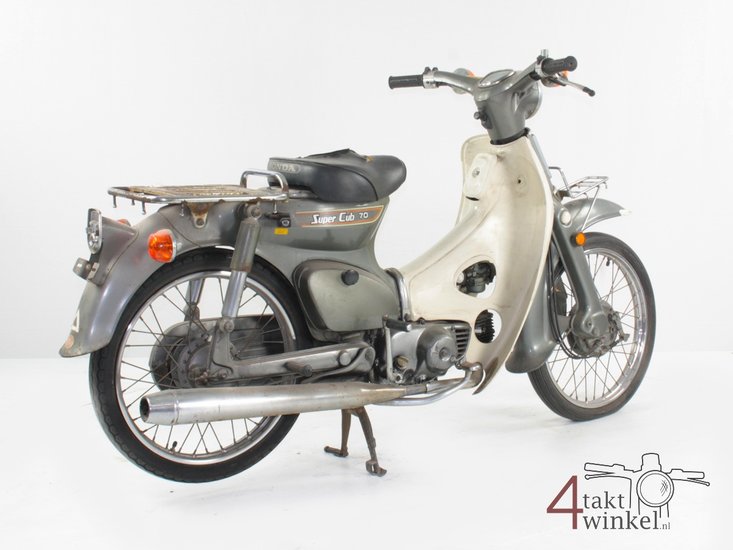 VERKAUFT ! Honda C70 K1 Japanese, gray, 10406 km