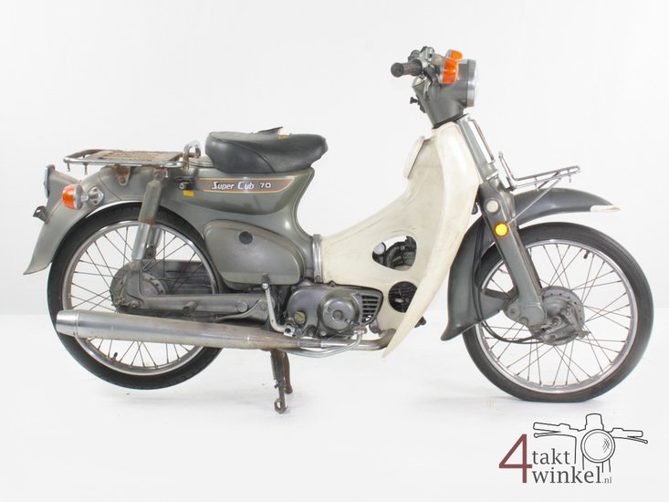 VERKAUFT ! Honda C70 K1 Japanese, gray, 10406 km