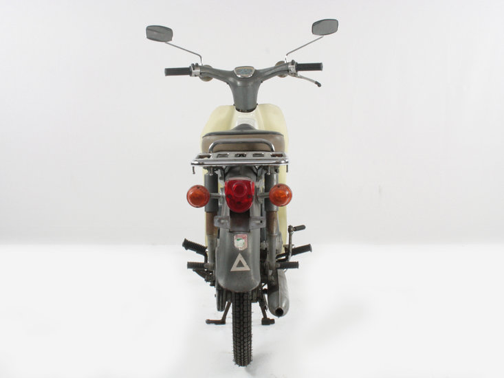 VERKAUFT! Honda C70 K1 Japanese, gray, 13977km