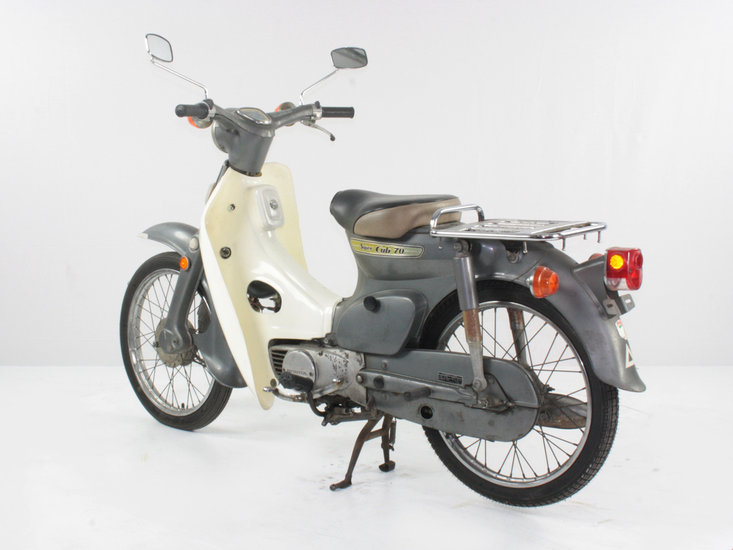 VERKAUFT! Honda C70 K1 Japanese, gray, 13977km