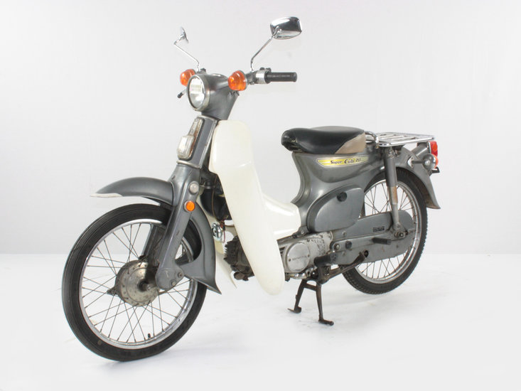 VERKAUFT! Honda C70 K1 Japanese, gray, 13977km