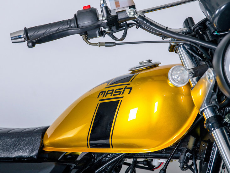 Mash Fifty, 50cc, yellow, Euro 5