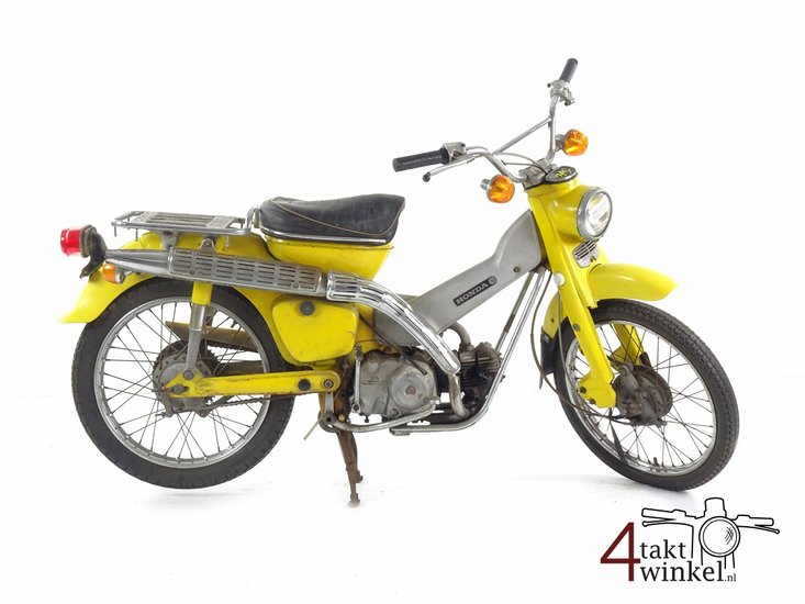 VERKAUFT! Honda CT50, Hunter Cub, gelb, 13504km