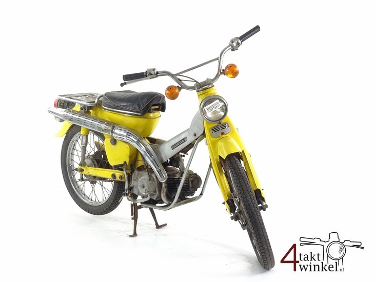 VERKAUFT! Honda CT50, Hunter Cub, gelb, 13504km