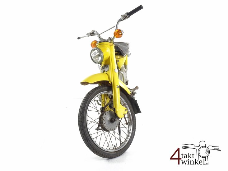 VERKAUFT! Honda CT50, Hunter Cub, gelb, 13504km