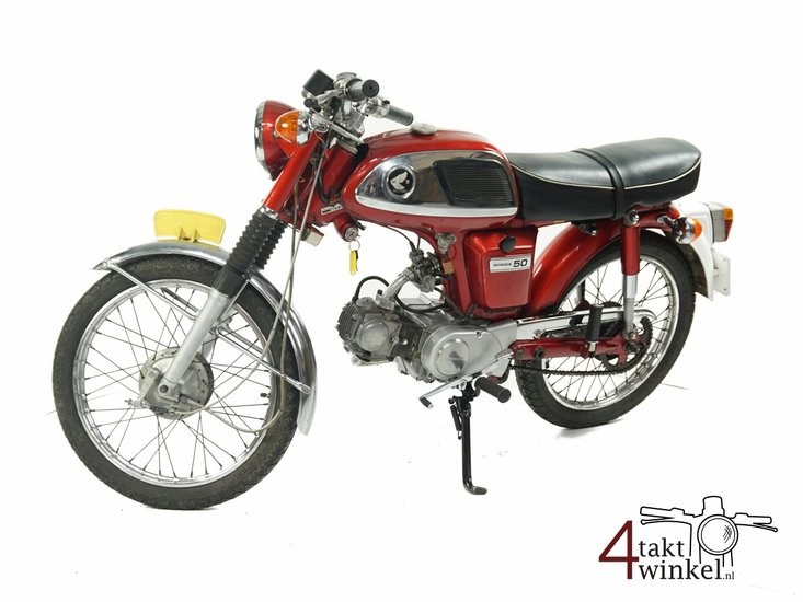 VERKAUFT! Honda CD50h, Rot, mit Papiere