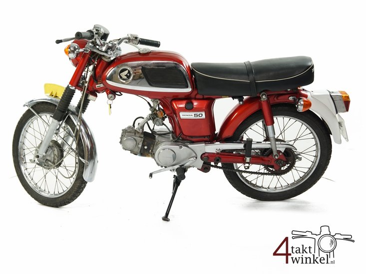 VERKAUFT! Honda CD50h, Rot, mit Papiere