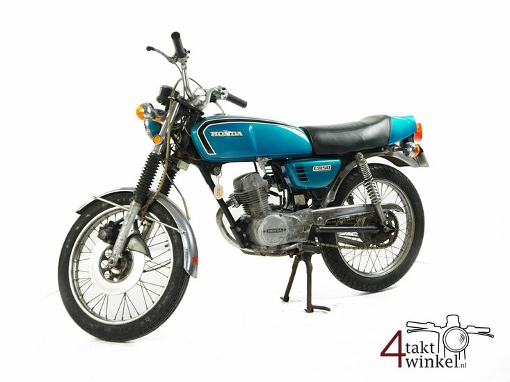 VERKAUFT Honda CB50 K1, Blue, 8072km, with papers