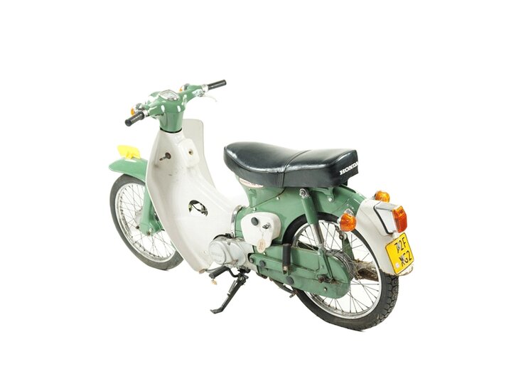 VERKAUFT ! Honda C50 OT, 4412km, mit Papiere