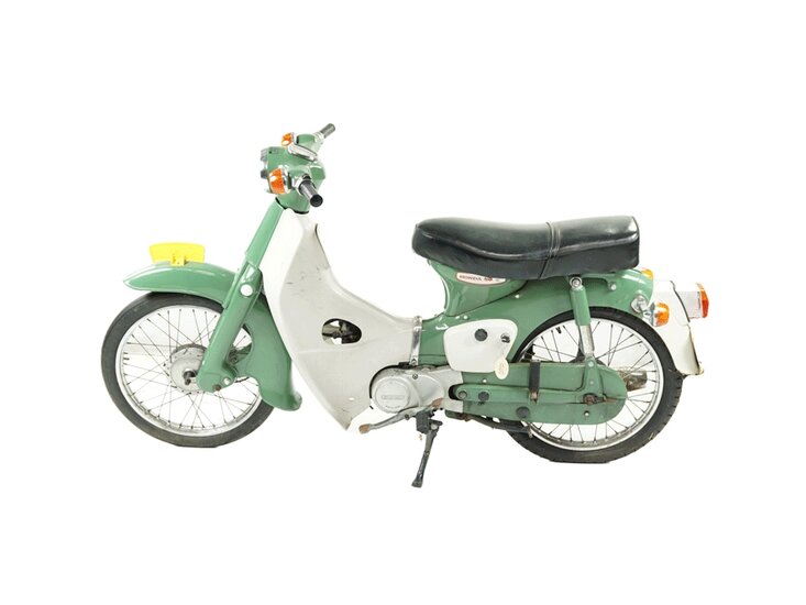 VERKAUFT ! Honda C50 OT, 4412km, mit Papiere