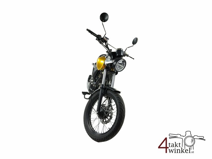 VERKAUFT! Mash Fifty, 50cc, Gold, Euro 5, 2575km