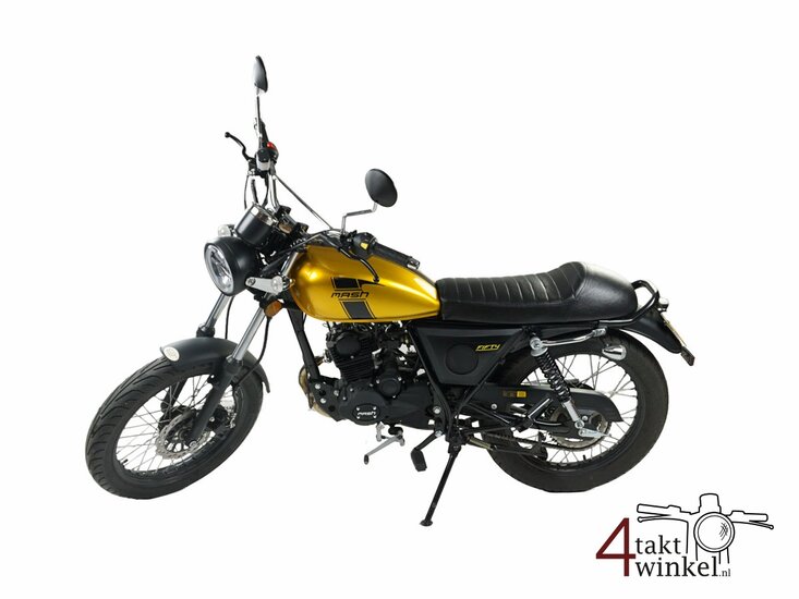 VERKAUFT! Mash Fifty, 50cc, Gold, Euro 5, 2575km