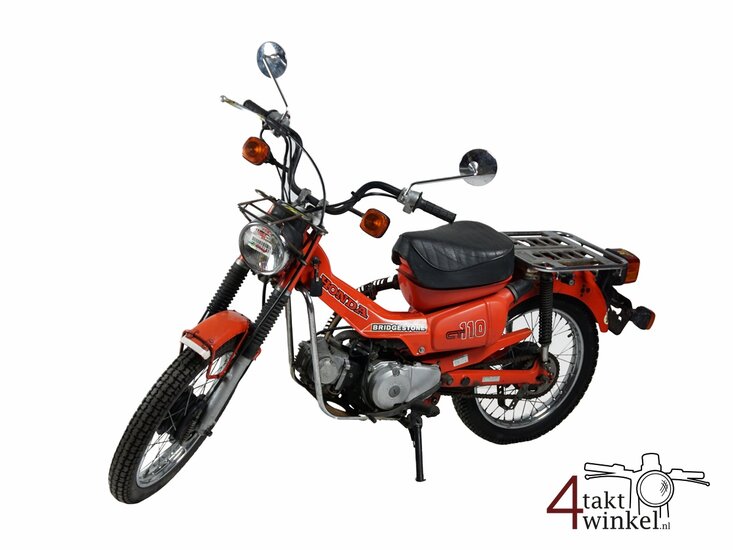 VERKAUFT ! Honda CT110, red, 18479km