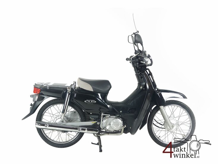 VERKAUFT ! Honda C50, black, 15319km