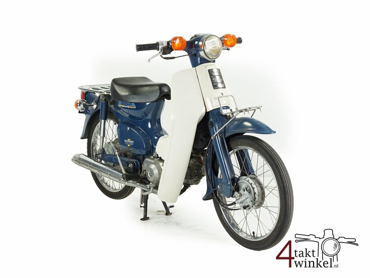 VERKAUFT Honda C50, Blau, 7879km