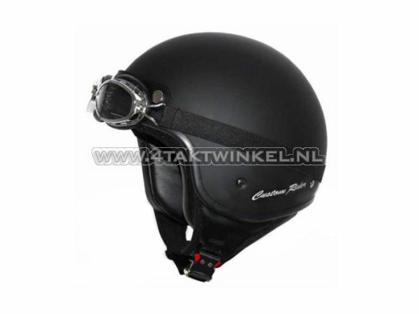 Helm MT, Custom Rider, mattschwarz, Gr&ouml;&szlig;en S bis XL