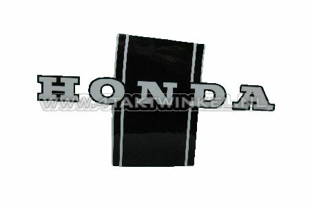 Aufkleber Dax Rahmen, schwarz / wei&szlig;, rechts, original Honda