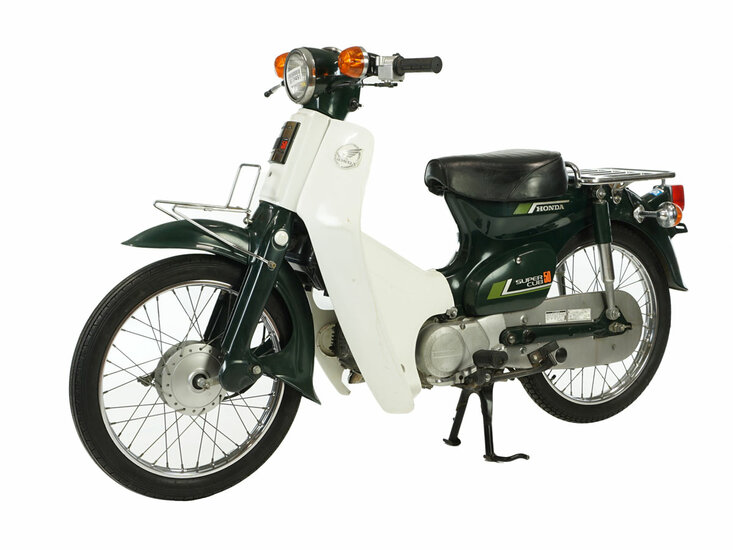 Zu Vermieten: Honda C50 NT, gr&uuml;n