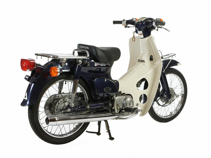 VERKAUFT Honda C90 NT, dark blue, 11486km