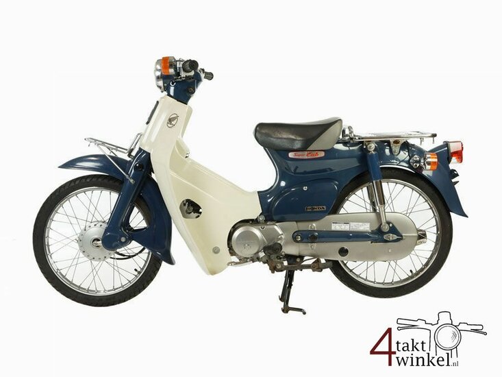 Honda C50 NT, blue, 4231km