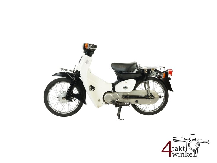 Sold! Honda C50 NT, Schwarz, 13178km