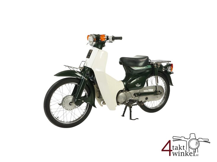 Honda C50 NT, green, 4883km