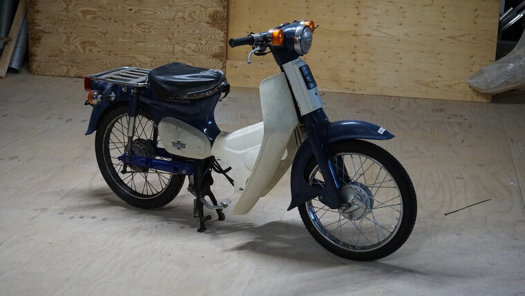 Honda C50nt rolling frame