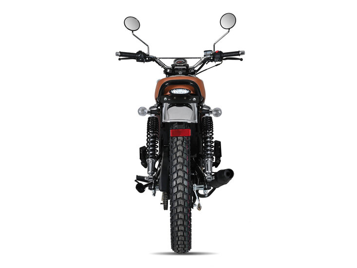 Mash Scrambler, 50cc, braun, Euro 5