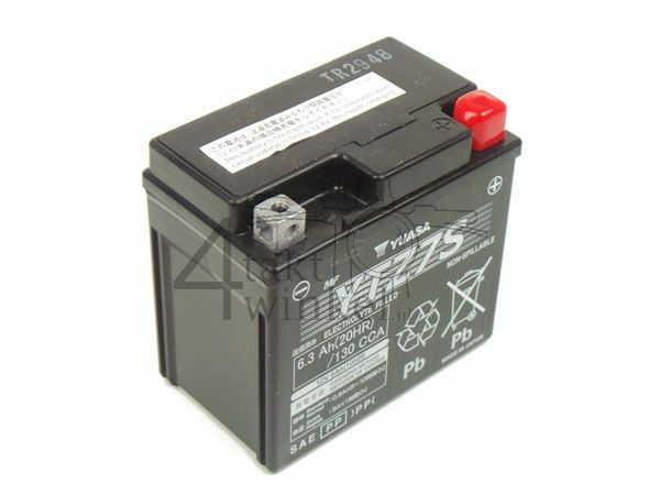 Batterie 12 Volt 6,3 ampere S&auml;ure, Honda Zoomer, YTZ7S Yuasa