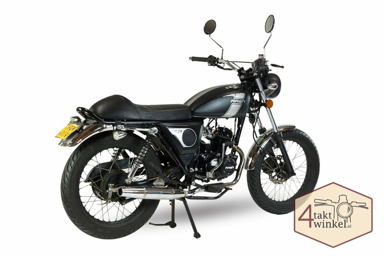 Mash Fifty, 50cc, Schwarz, Euro 5, 2021, 3321km