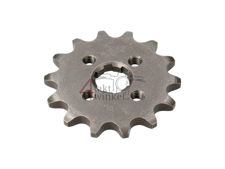 Ritzel, 420 Kette, 17mm Welle, 14, passend f&uuml;r SS50, C50, Dax