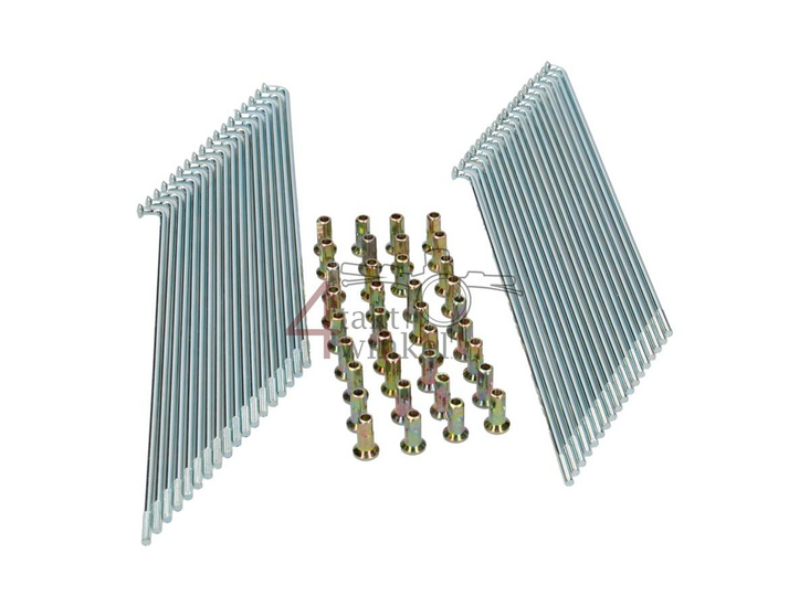 Speichen Set 17 Zoll Vorderrad Originaloptik, passend f&uuml;r SS50, CD50, C50