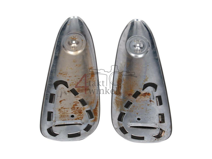 Tankschild Set, Chrom, C320s, original Honda, gebrauchtes Produkt