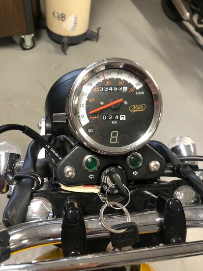 Verkauft! Mash X-ride, 50cc, Euro 5, Weiss, gebruacht