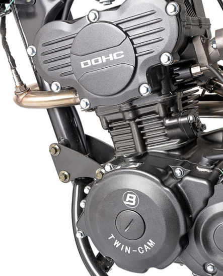 Bluroc Hero 50cc, euro 5, Orange-black