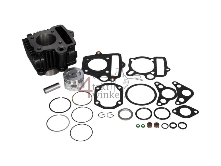 Zylindersatz, mit Kolben &amp; Dichtung 70ccm, 50 Kopf, Lifan, Skyteam, Hanway, 49ccm Kennzeichnung,&nbsp;Stahl