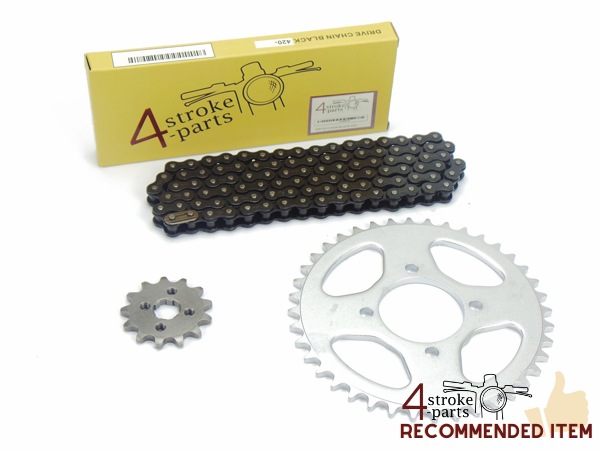 Kettenr&auml;der und Kettensatz, CD50 Standard +2, A-Qualit&auml;t